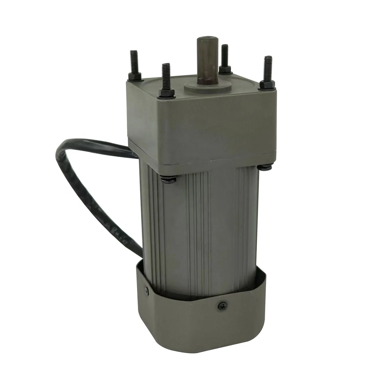 FHT 200W 104mm Electric Motor Simple Structure 1-phase and 3-phase Micro AC Motor with a Fan at the Base