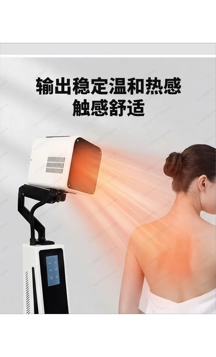 Warm Therapy Device Mobile Stand Heat Moxibustion Heating Massager Machine for Body Relaxation Home Wellness Care