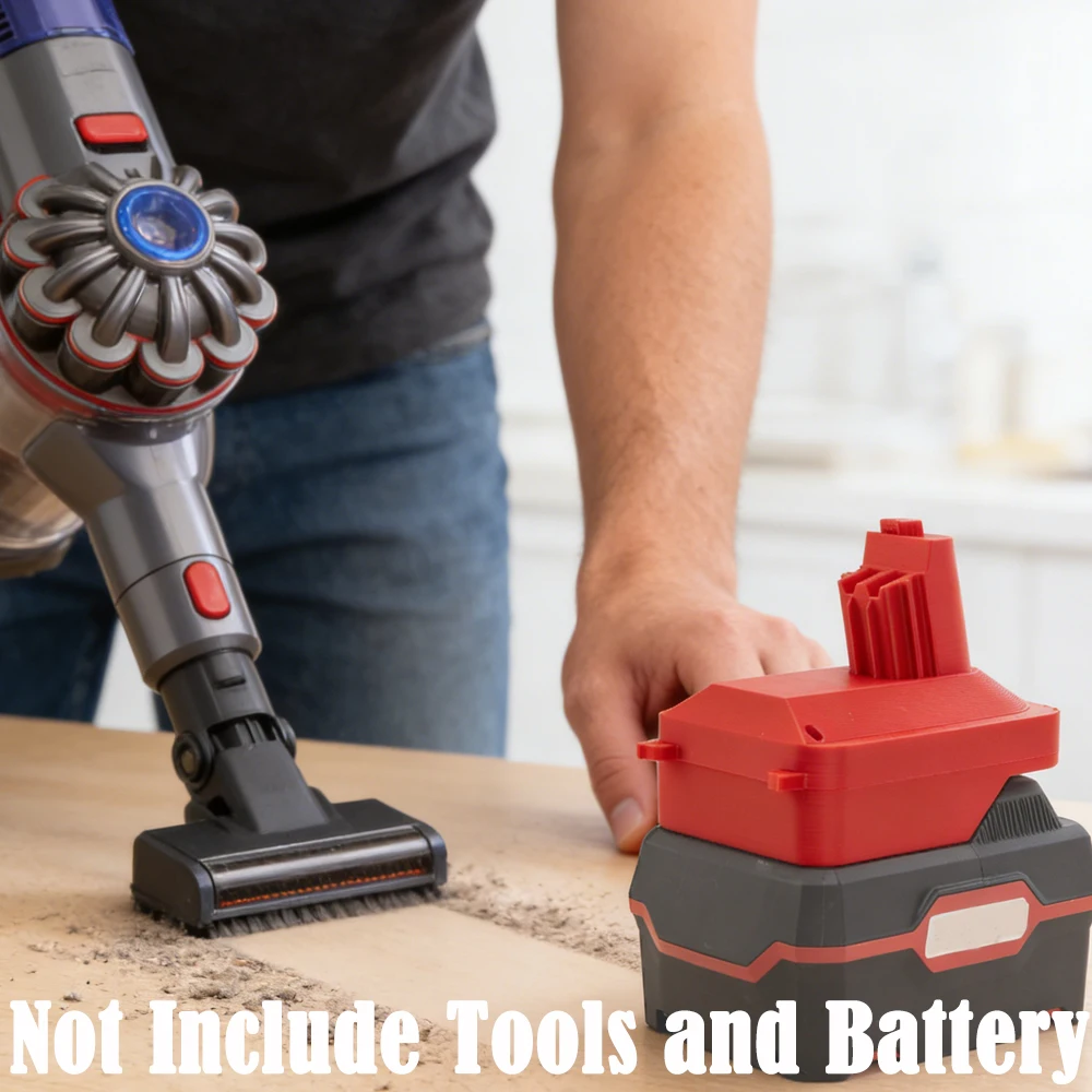 

Convert Adapter for Lidl PARKSIDE X20V Li-ion Battery to for Dyson V7 V8 Vacuum Li-ion Power Drill Tool Accessories (No Battery)