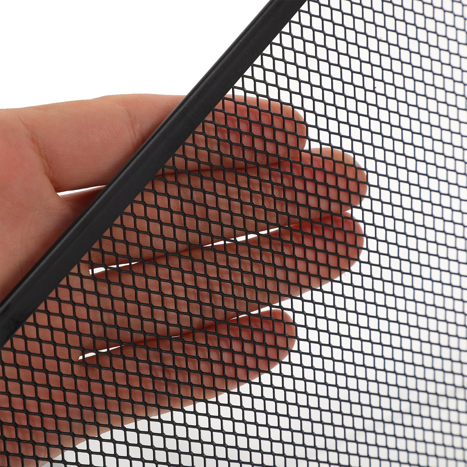 

Multifunctional Basket Metal Holder Thickened Mesh Organizer Hanging Holder For Office Desktop Box Foldable File Container Book