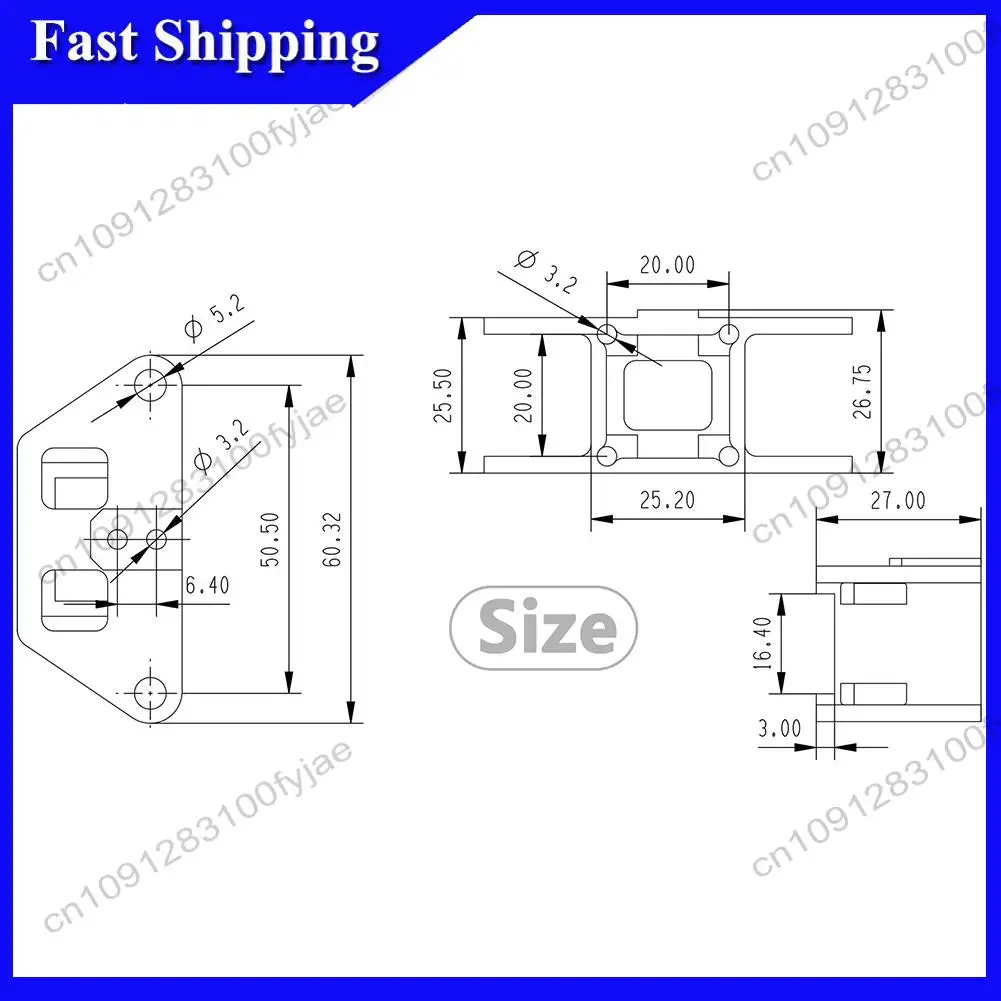 

-X07A 2 шт., алюминиевая направляющая Y-порта с ЧПУ, аксессуары для 3D-печати для сверхвысокоскоростного для 3D-принтера Vzbot, легкий вес
