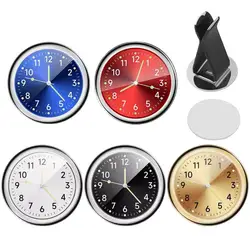 Car Clock Automobiles Internal Stick-On Luminous Mini Digital  Portable Luminous Clock Dashboard Decoration for Cars RVs SUVs