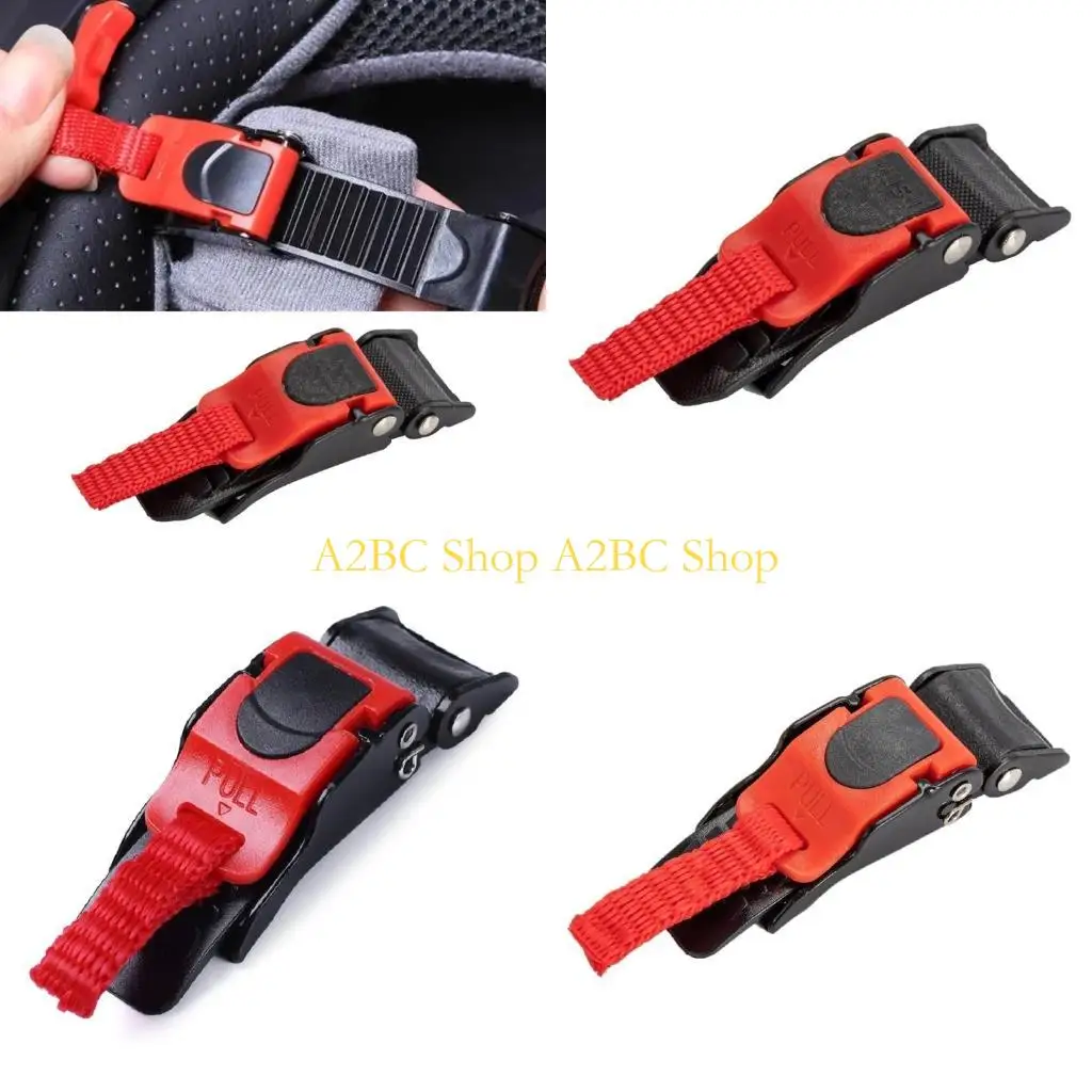 

A2BC Replacement Motorcycle Bike Helmet Quick Release Clip Chin Strap Pull Buckle
