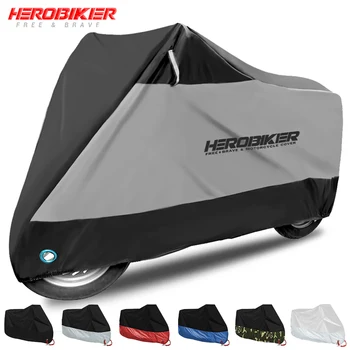 Nova capa da motocicleta à prova dwaterproof água funda moto moto capa scooter acessórios da motocicleta capa de chuva à prova de poeira funda para moto