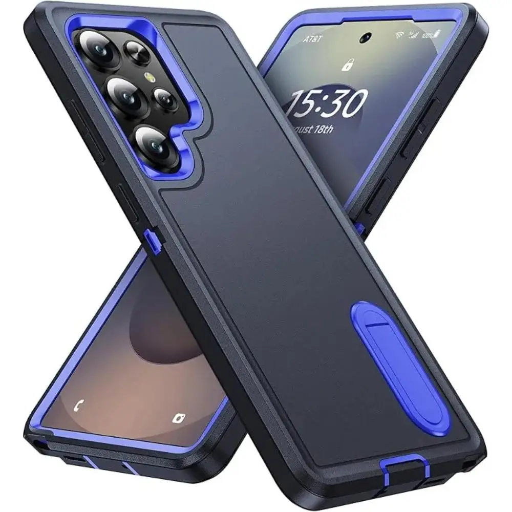 Military Grade Anti-Drop Case With Built-in Kickstand For Samsung Galaxy S26 Plus S25 S24+ S23 FE S22 Ultra Plus Protector Cover