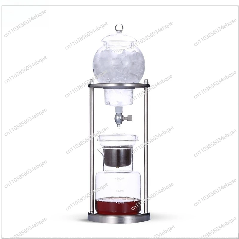 

Iced Coffee Maker, Household Drip Type American Cold Brew Pot Glass, Iced Coffee