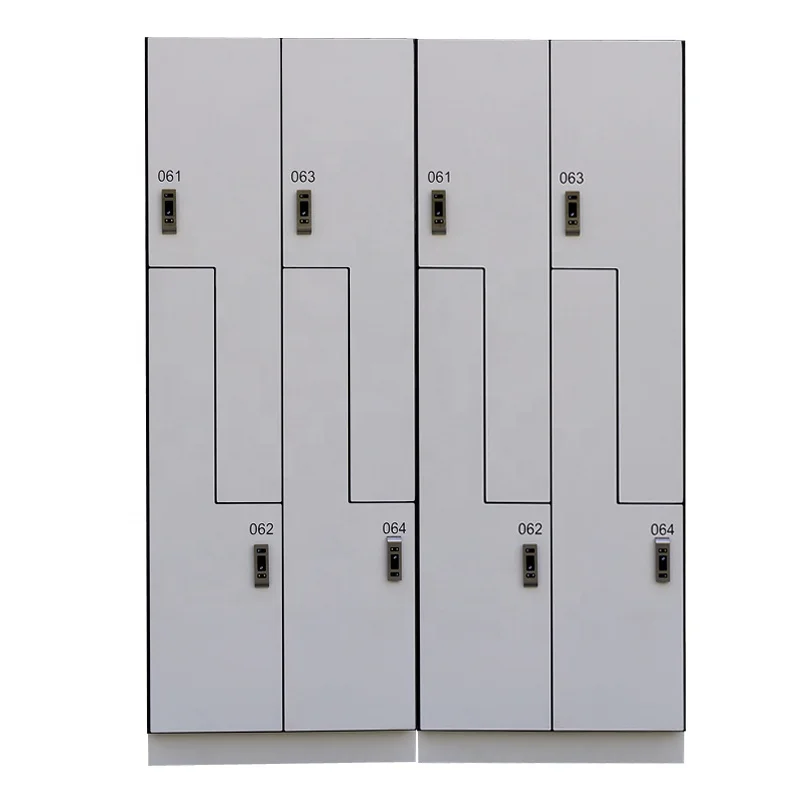 Wooden Locker Furniture Waterproof International College School Single Column Hpl Locker