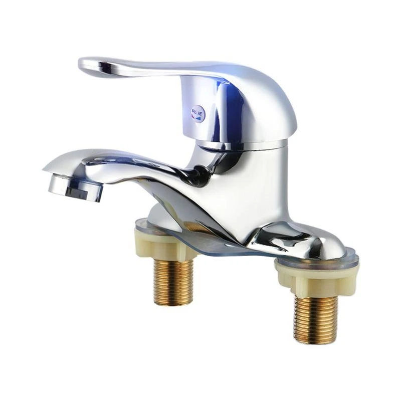  Double Hole Basin Faucets Cold/Hot Mixer Basin Tap Waterfall Modern Tap Durable