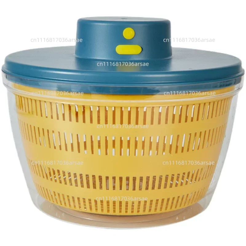 Electric Vegetable Dehydrator Salad Water Shaking Skewers Large Capacity Washing Vegetable Filling Draining Water Squeezer