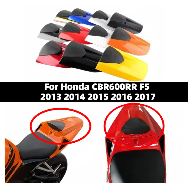 Motorcycle Rear Cover Hump Passenger Seat Backrest Cover Decoration for Honda CBR 600 RR CBR600RR F5 2013 2014 2015 2016 2017