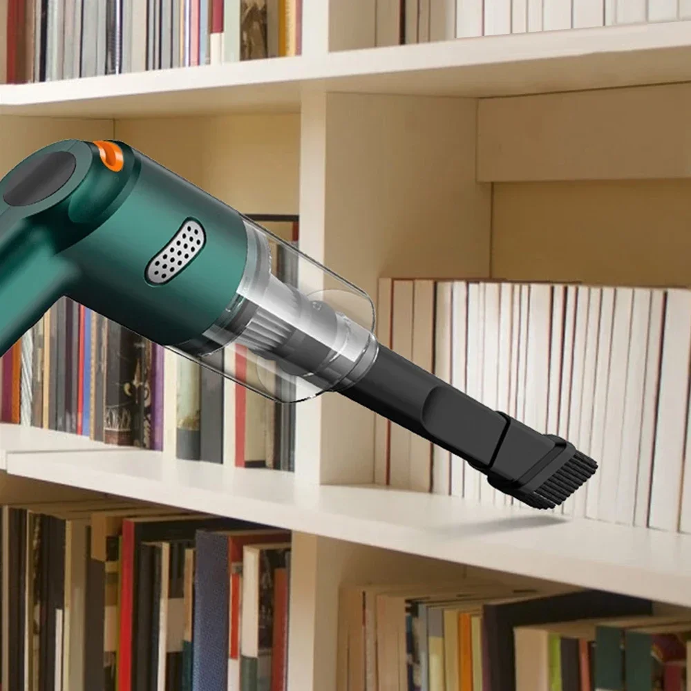 9500PaWireless مكنسة كهربائية محمولة كبيرة شفط سيارة مكنسة كهربائية منزلية صغيرة شعر الحيوانات الأليفة مكنسة كهربائية امتصاص شعر الحيوانات الأليفة