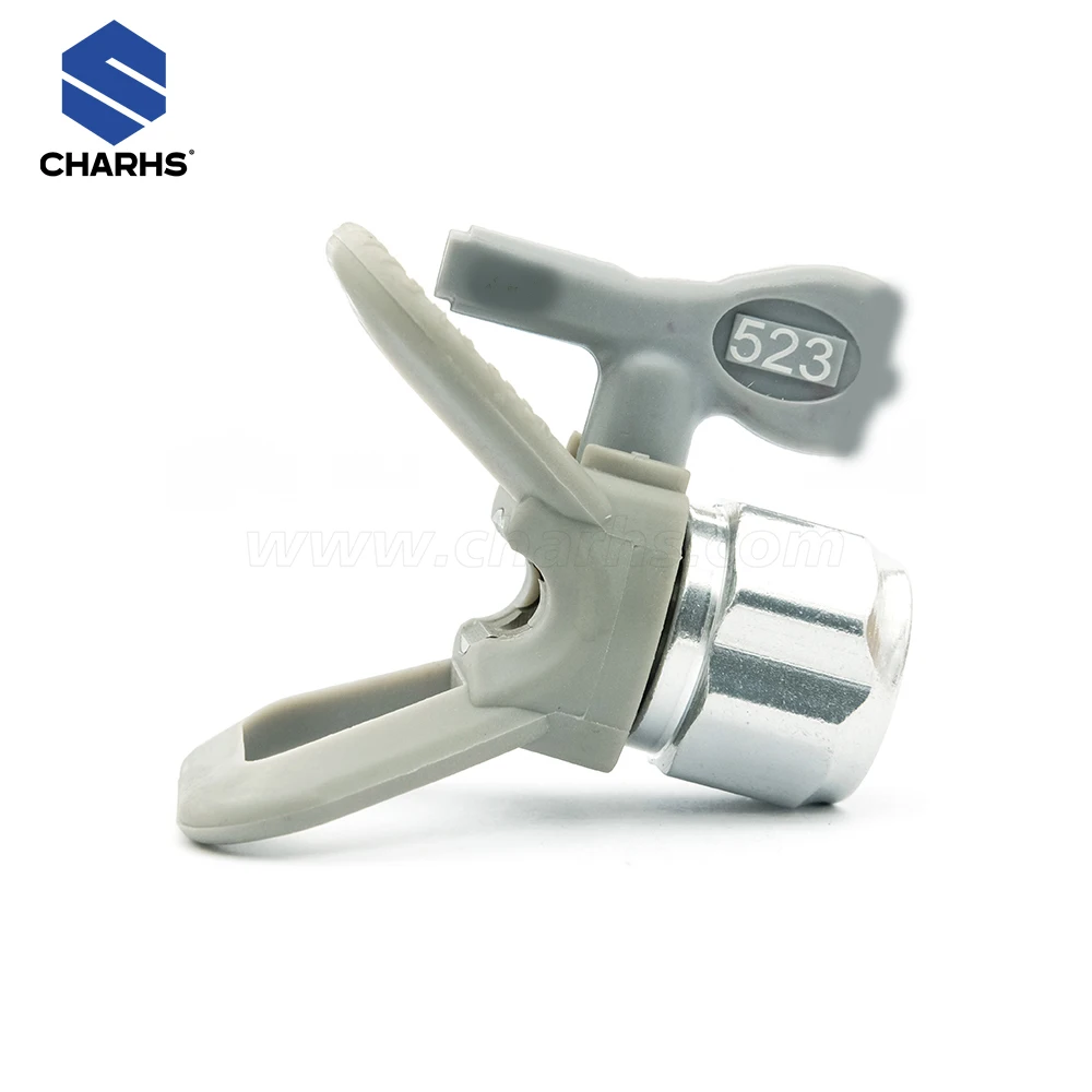 1-5 Series XD Heavy-Duty Gray Airless Tips Nozzle Guard for Sprayer Paint Spray Gun and XTR Guns 7/8' Thread Nozzle Holder