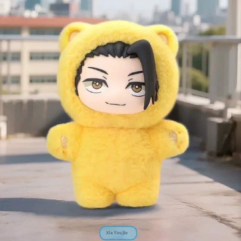 نوفو الأصلي Jujutsu Kaisen القط الأذن دمية فينيل سلسلة صندوق أعمى صندوق غامض Kawaii أنيمي الشكل لعبة الديكور جمع هدية