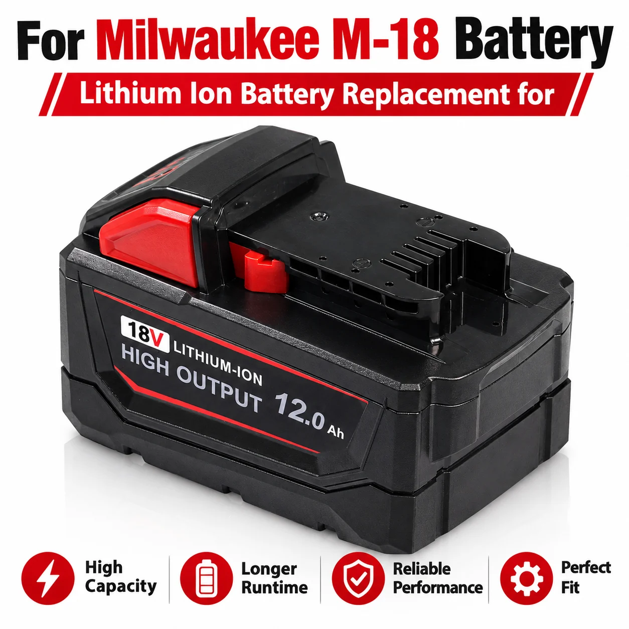 Milwaukee Drill Sawzall - Batteria di ricambio da 18 V