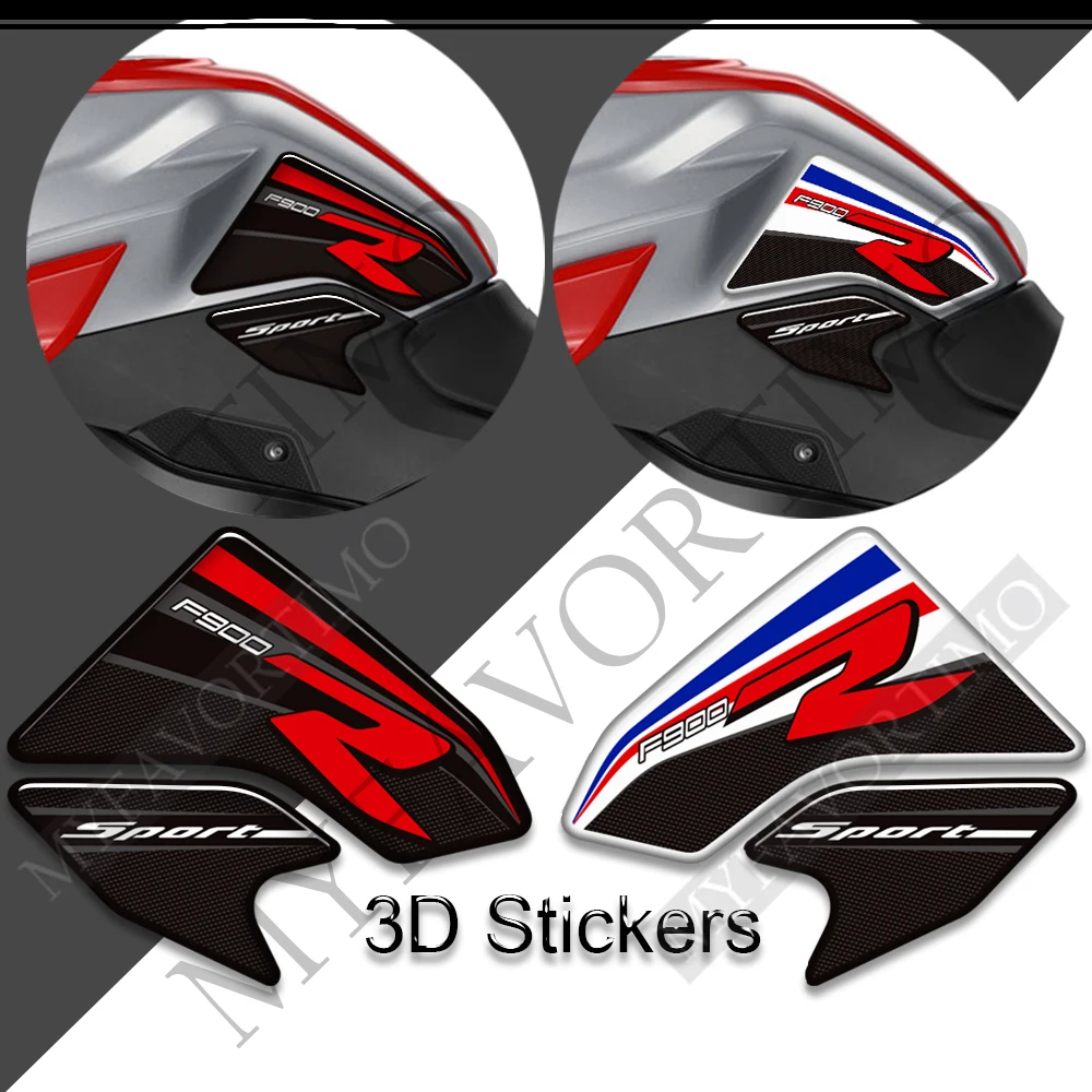 

2019 2020 3D Stickers Decals Fuel Tank Pad Tankpad Fishbone Protective Motorcycle For BMW F900R F900 F 900 R