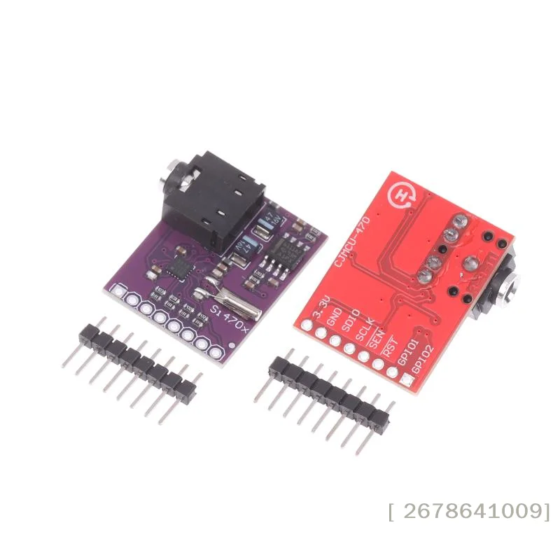 CJMCU-470 Si4703 لوحة القطع لاستقبال راديو FM، وحدة تقييم موالف RDS الاستريو مع واجهة I2C [YY26].
