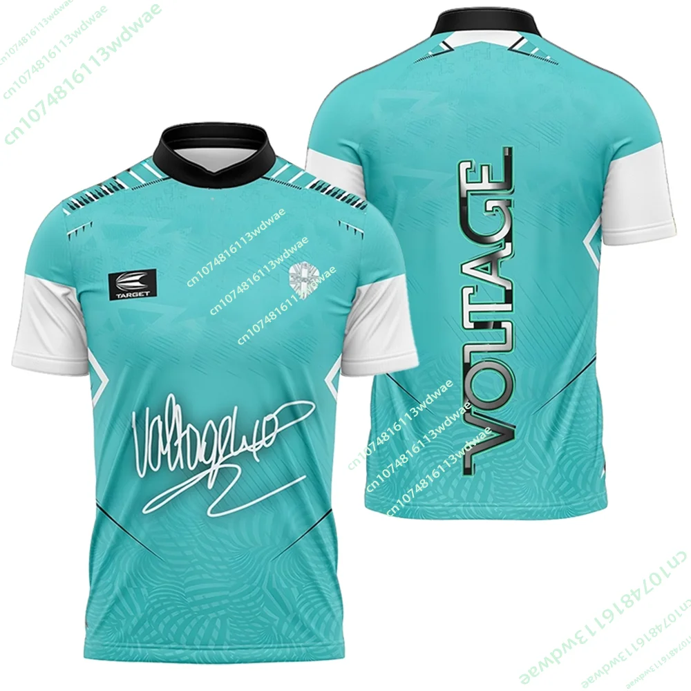 New Arrivals 2026 PDC World Rob Cross Men's T-Shirt Voltage Jersey Special Edition Darts Fans Sports 3D Quick-dry Cycling shirt
