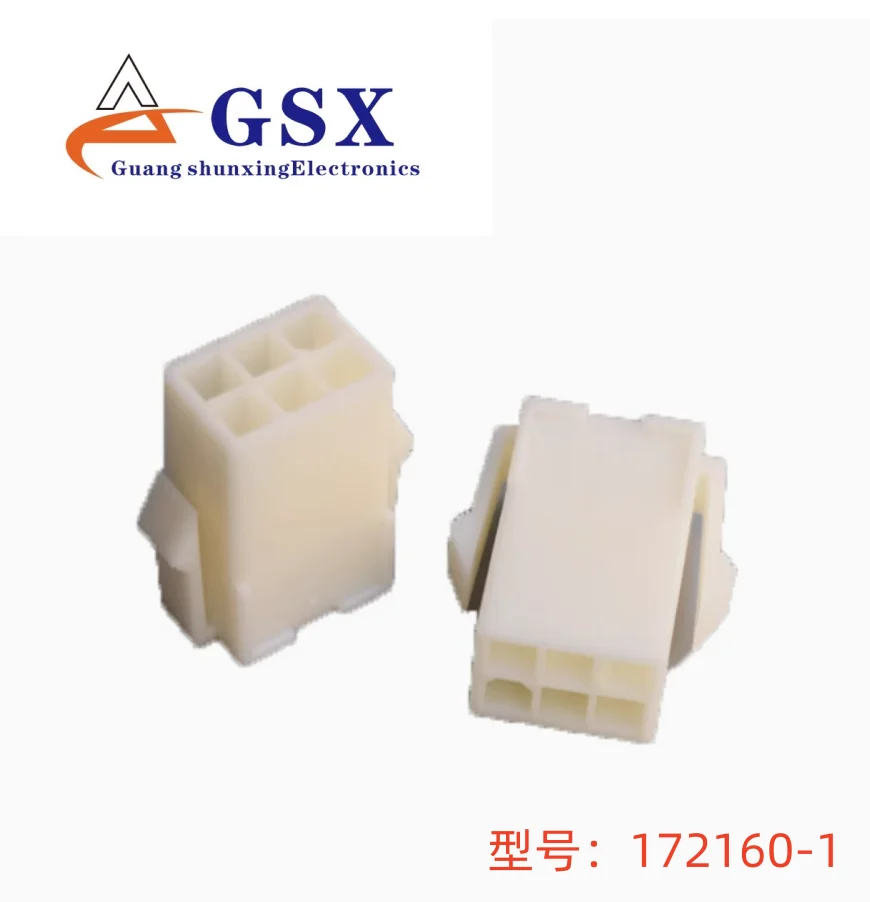 

TE AMP Tyco 172160-1 Резиновый корпус 6p 4,2 мм Разъем Оригинальный подлинный запас