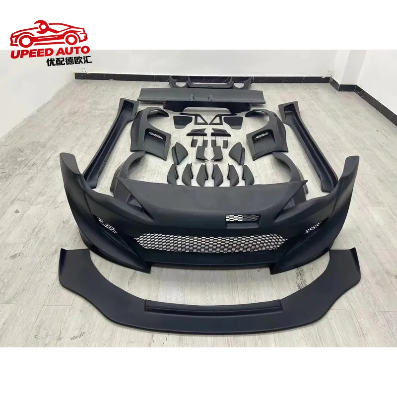 

Suitable for 86 86 Upgraded Rocket Rabbit Front and Rear Bumper Spoiler Hood Wide-body Kit