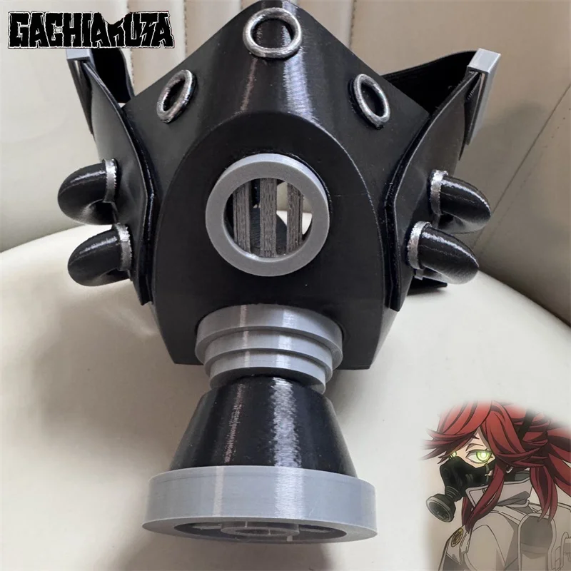 

Аниме GACHIAKUTA: Занка, Риё, Рудо ‌ Маска для косплея, полумаска, шлем, аксессуары для Хэллоуина, унисекс, киберпанк, реквизит для костюма