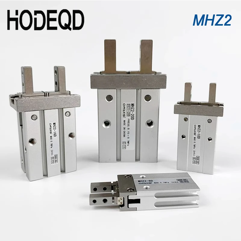 

MHZ2 10D 16D 20D 25D 32D 40D MHZ2 10S MHZ2 10C Parallel Air Gripper SMC Type Pneumatic Cylinder Double or Single Acting Gripper