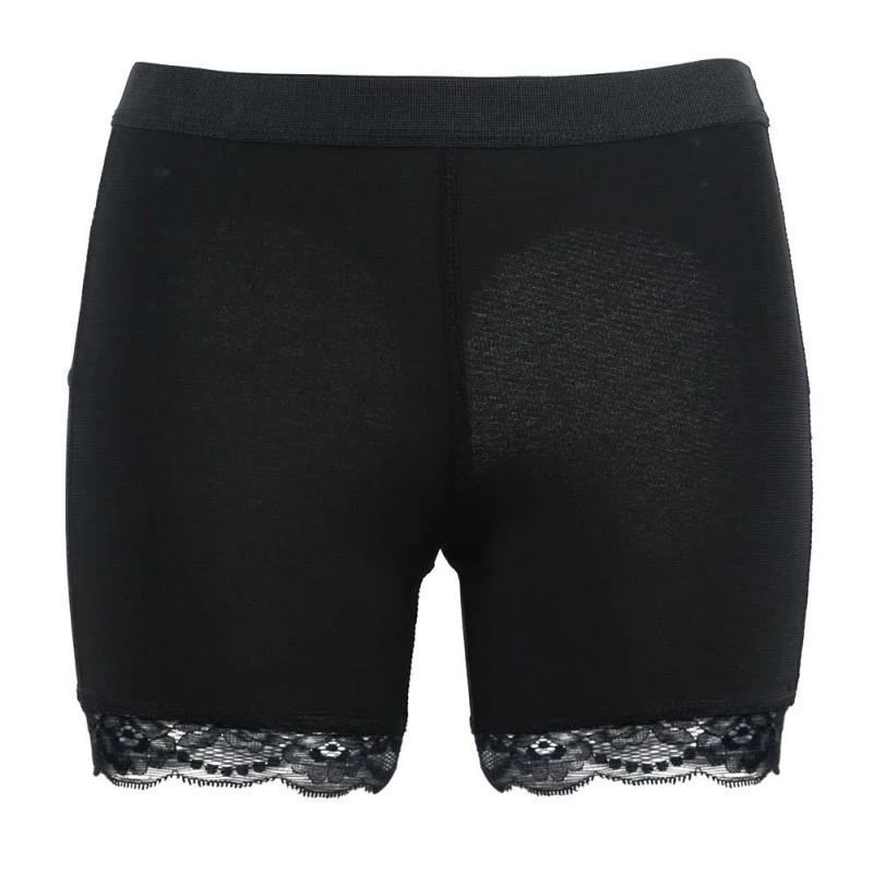 Butt-Lift Black Style Beautiful Hip Women's Briefs Hollow Lace Edge Short Low Waist Thin Hip-Exposed Sexy European and American