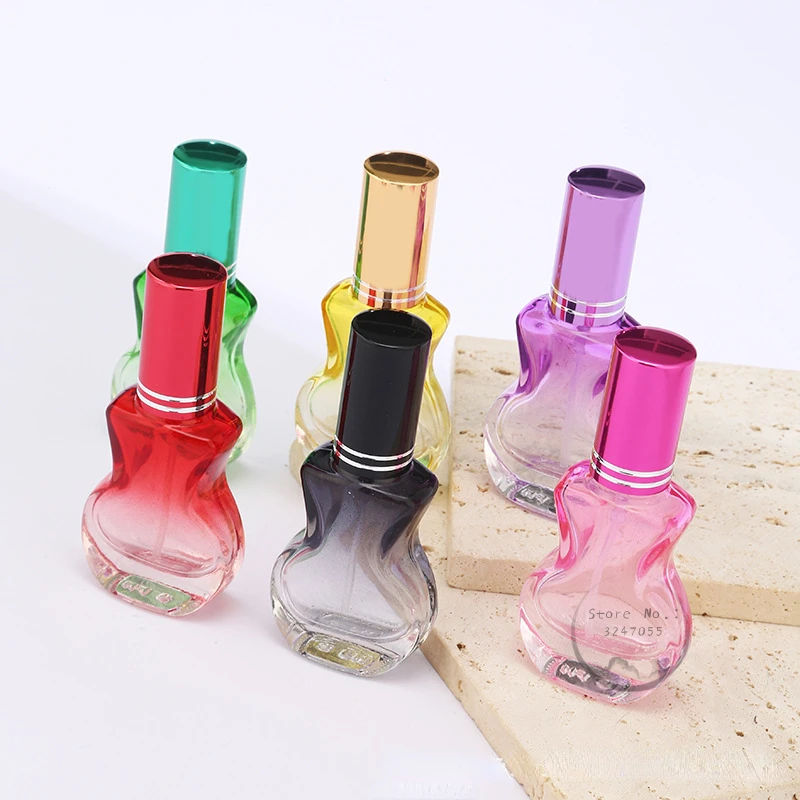 

10ml Perfume Refiller Bottle Portable Mini Perfume Glass Bottle Empty Cosmetics Bottle Sample Test Tube Travel Cosmetic Tool