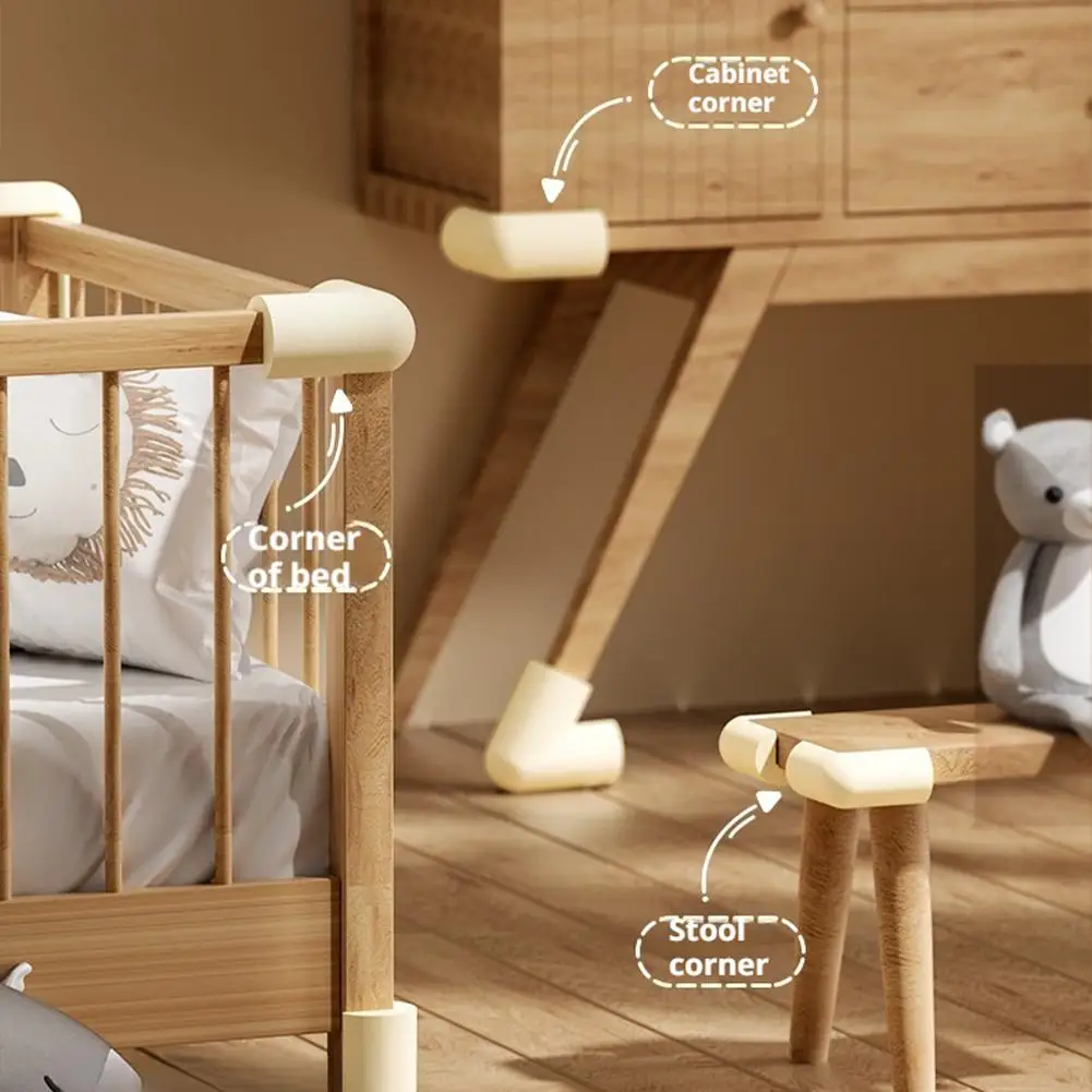 10 stks Baby Tafel Hoekbeschermer Veiligheid Bescherming Guards Kind Kindermeubilair Rand Cover Pad Hoekbumper Anti-collision Schuim