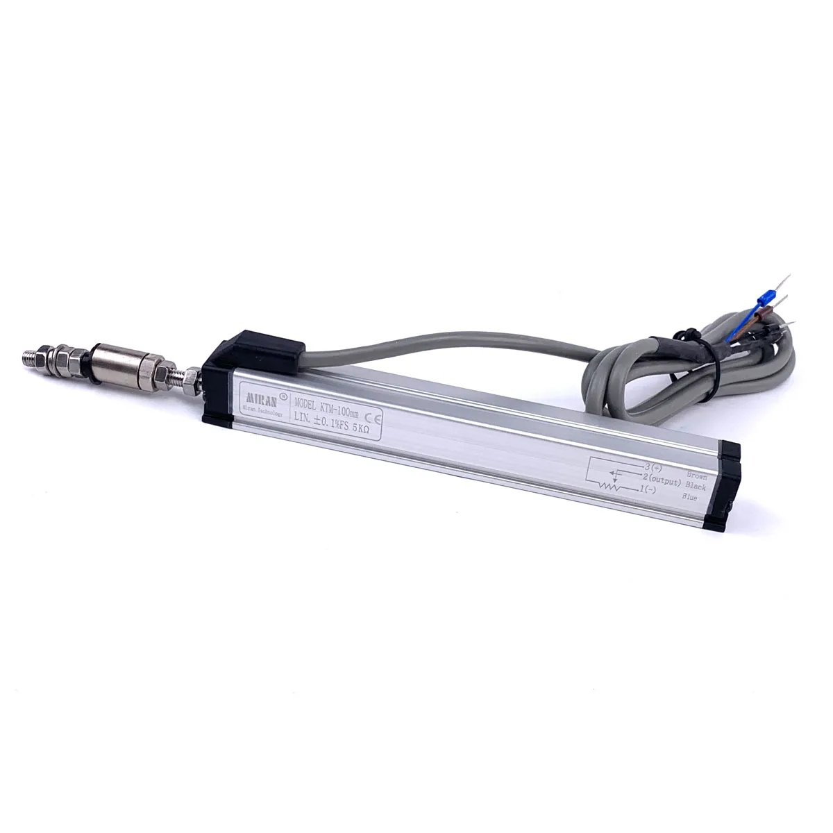 For Miran Brand Linear Position Sensor KTM Miniature Rod-Type Linear Displacement Sensor with Range 25mm