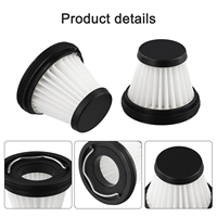 2pcs Vacuum Cleaner Filter For Baseus For A3 Lite Handheld Vacuum Cleaner Replacement Part Cleaning Tools
