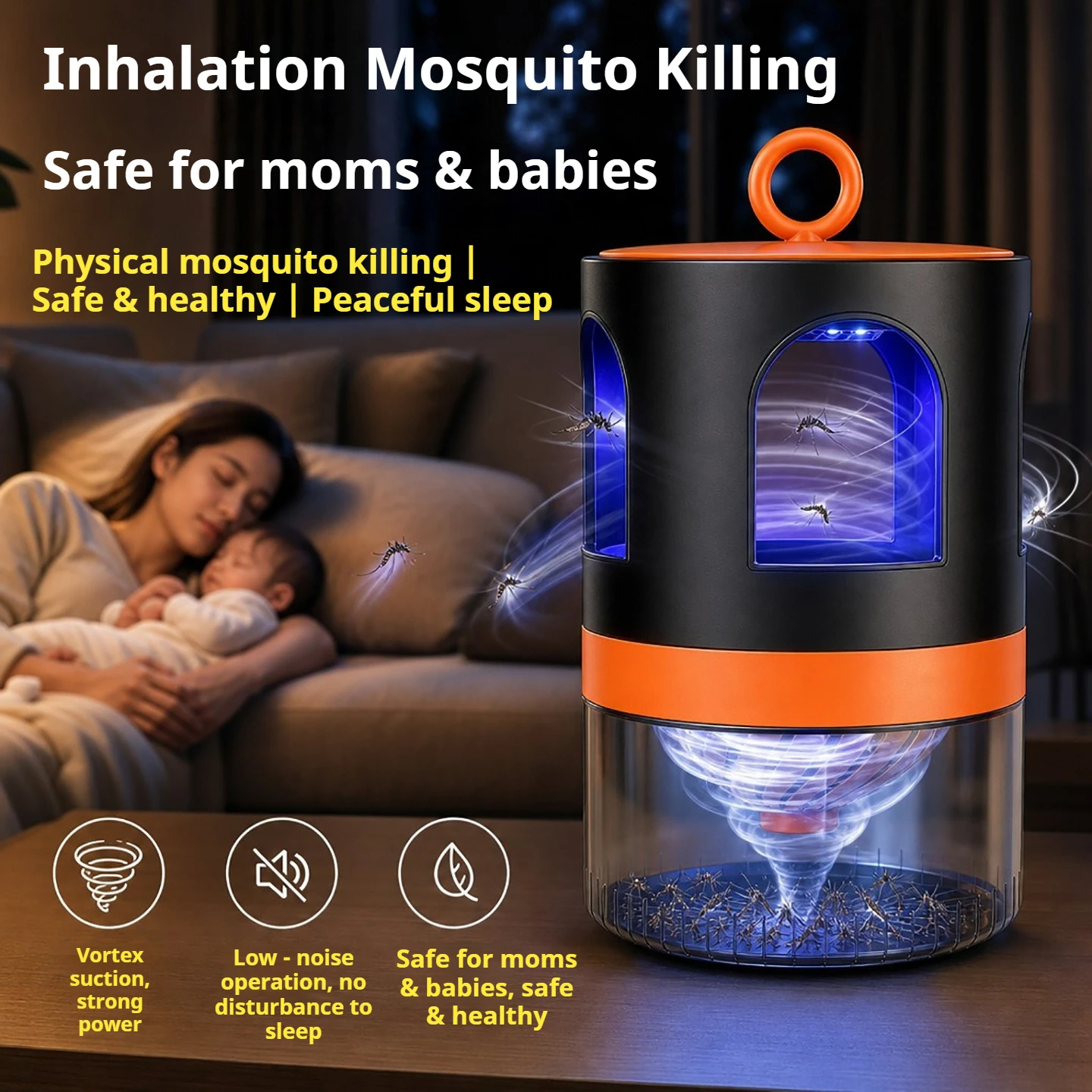 New Nano Blue Light Mosquito T - Camping Quiet ulasan dan harga