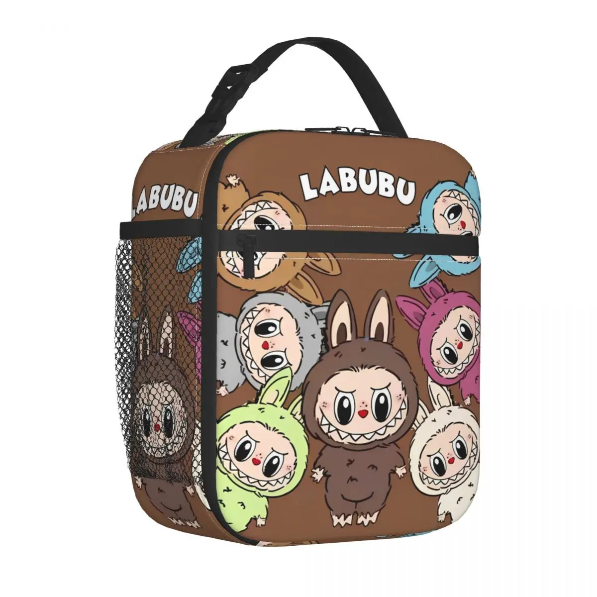 Labubu Merch Insulated Lunch Bag For Picnic Storage Food Boxes Leakproof Cooler Thermal Lunch Boxes