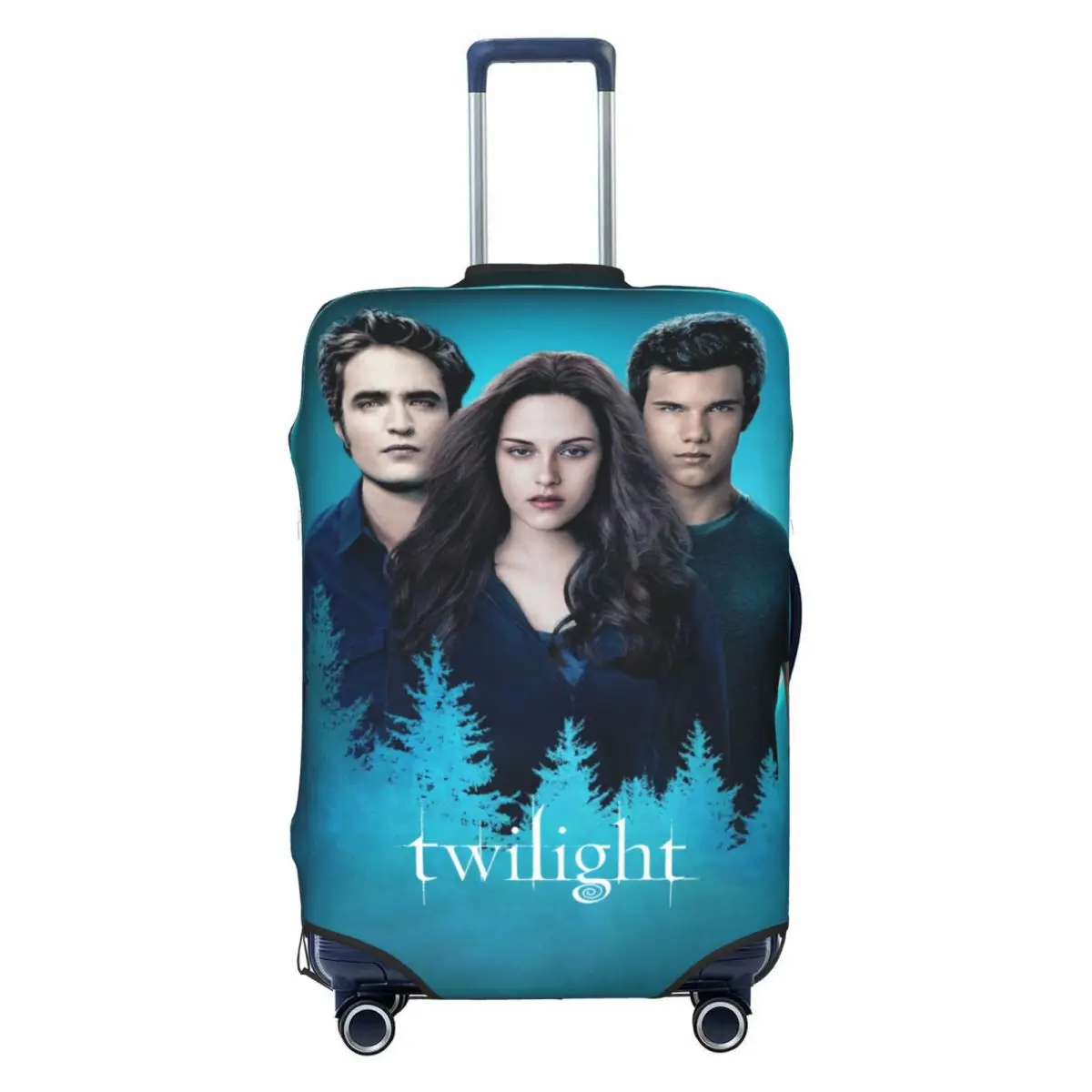 

The Twilight Saga Travel Luggage Cover Elastic Suitcase Cover Protector Fit 18-32 Inch