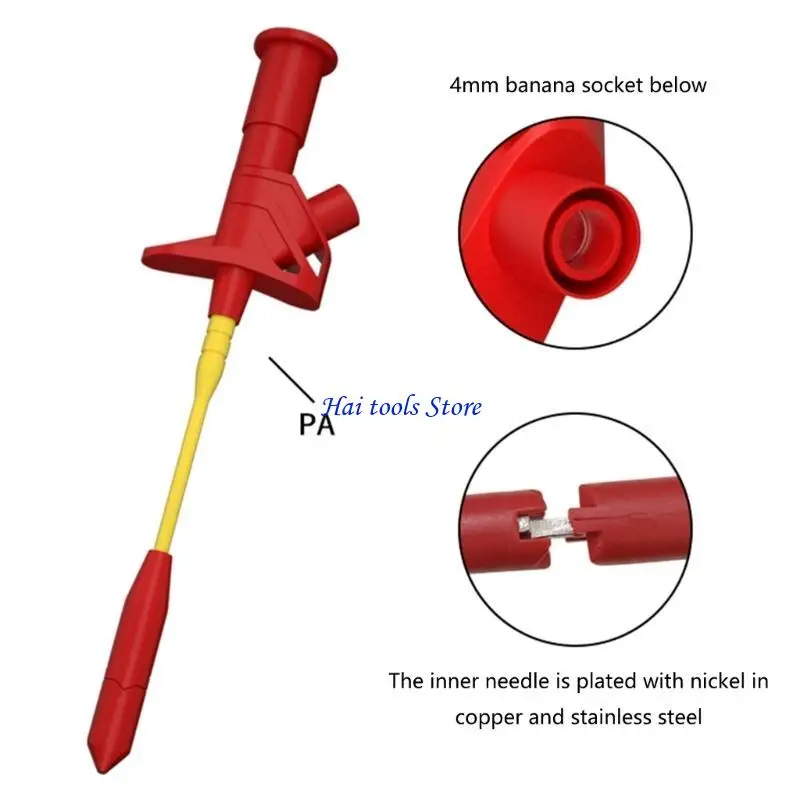 

X37E Insulation Wire Piercing Probe Clip Test Set 10A Piercing Test Clip