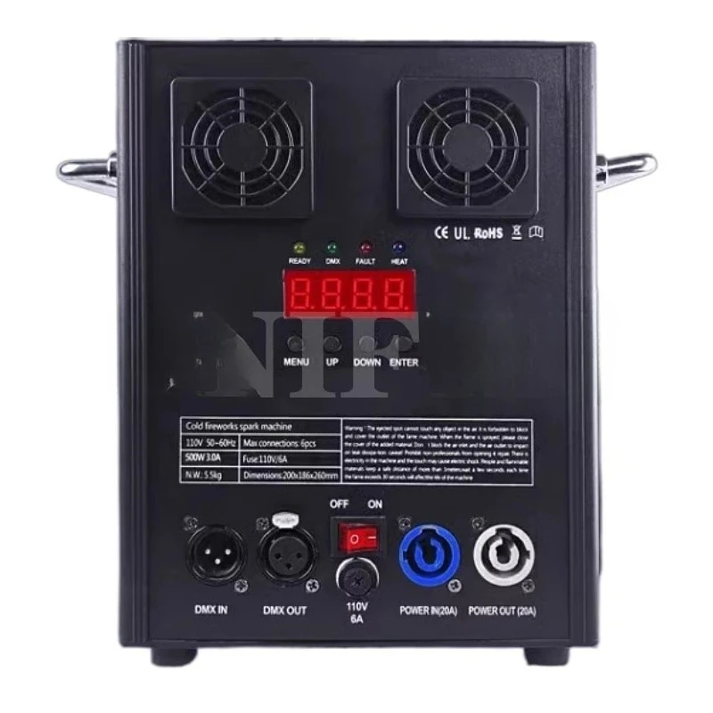 500-700W Stage Electronic Machine Wedding Bar Special Effects Machine Performance Event Flower Spray Machine