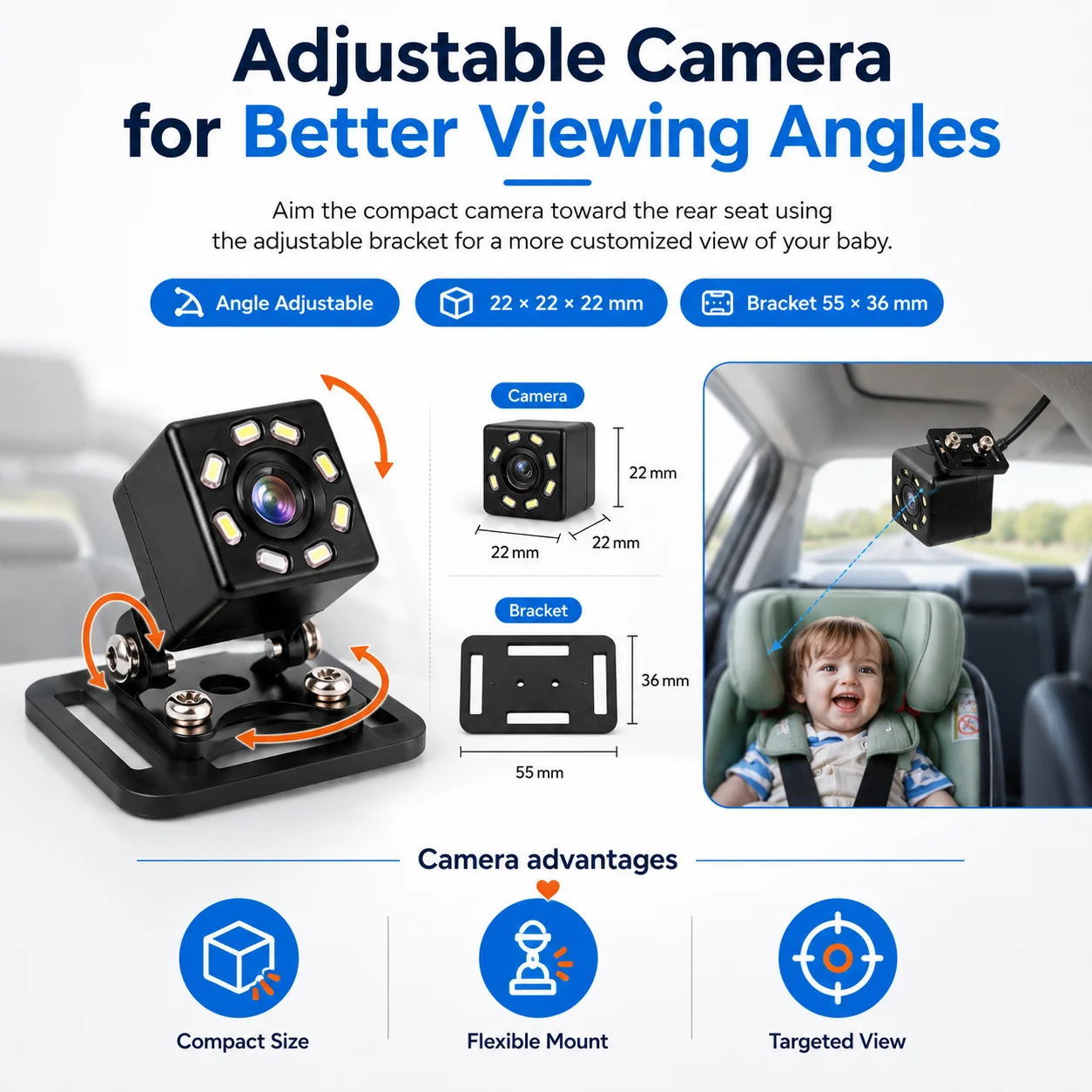 Car Baby Monitor 4.3