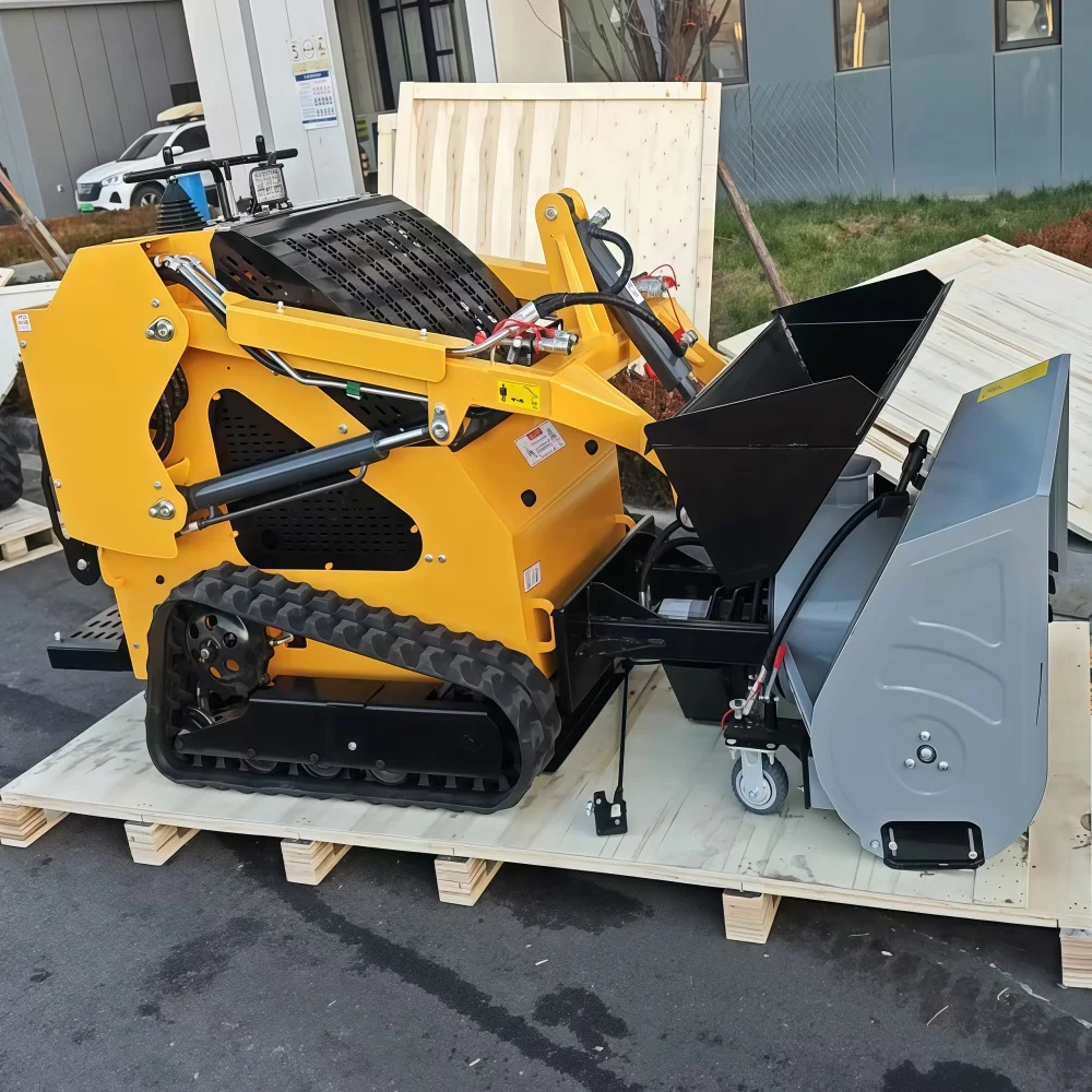 Brand New China Mini Skid Loader Wheel Crawler Loader Skid Steer with EPA Certificate