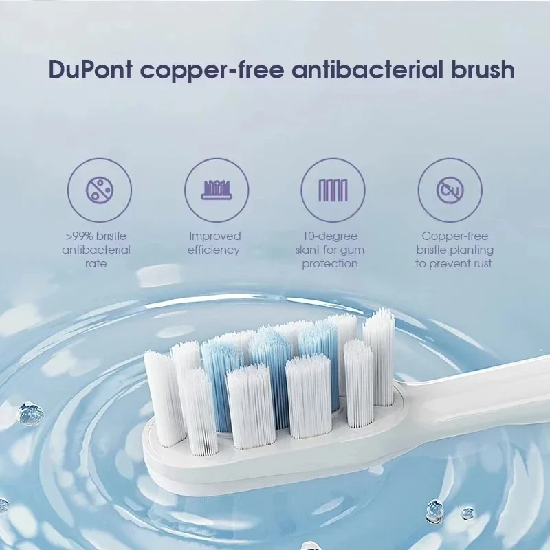 Sonic Electric Toothbrush T001 Whitening Deep Clean Tooth Brush Type-C Rechargeable Power Long Battery Life Gift For Man Woman