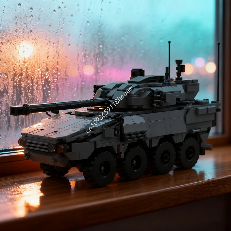 

975pcs MOC BOXER MGS Model Building blocks Construction Assemble Christmas gifts DIY creative toy idea Education Kids Birthday