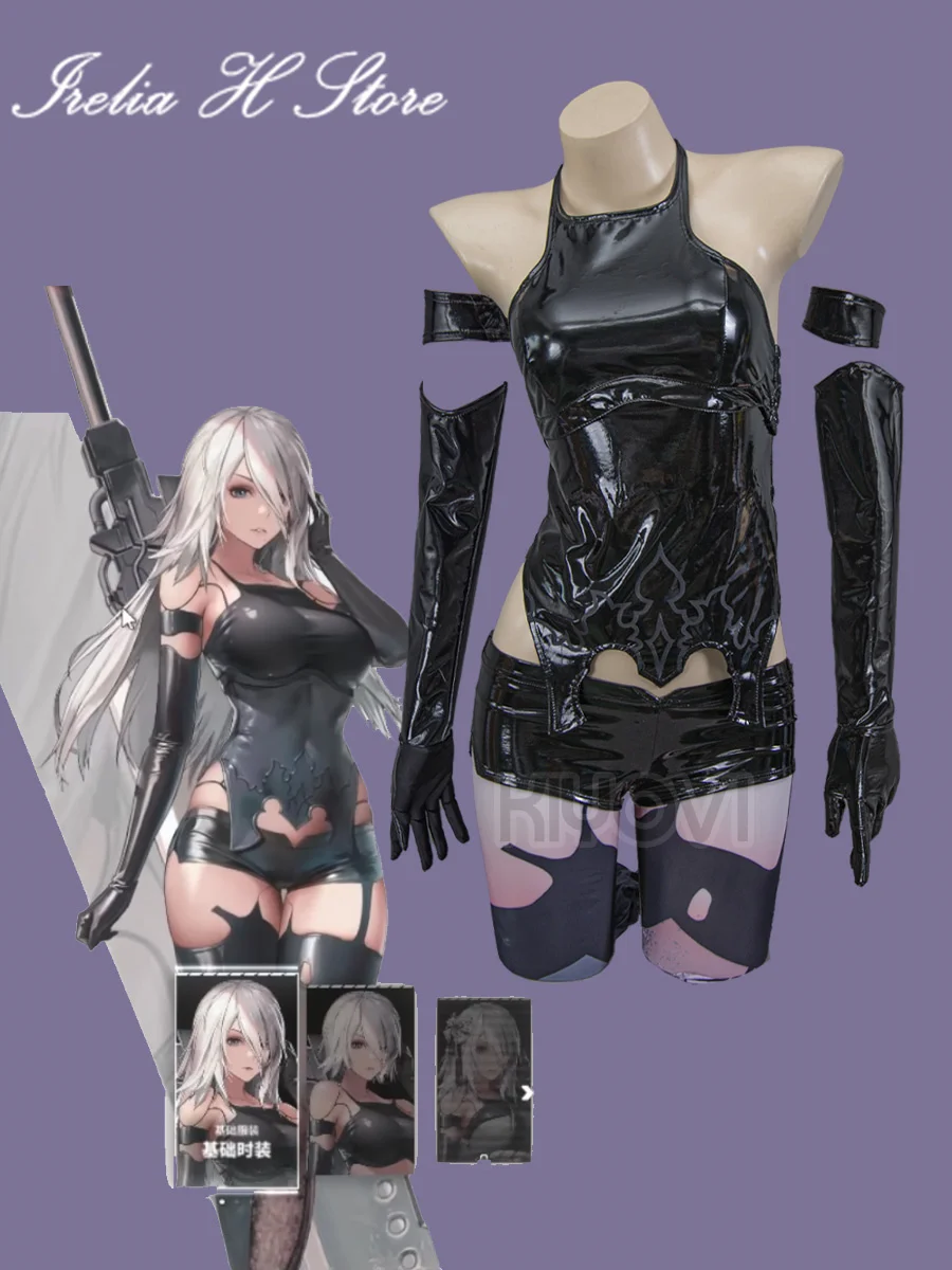 

Irelia H Store ni kke NieR:Automata A2 Cosplay Costume A2 Battle damaged fashion sexy stripper exotic body pajamas