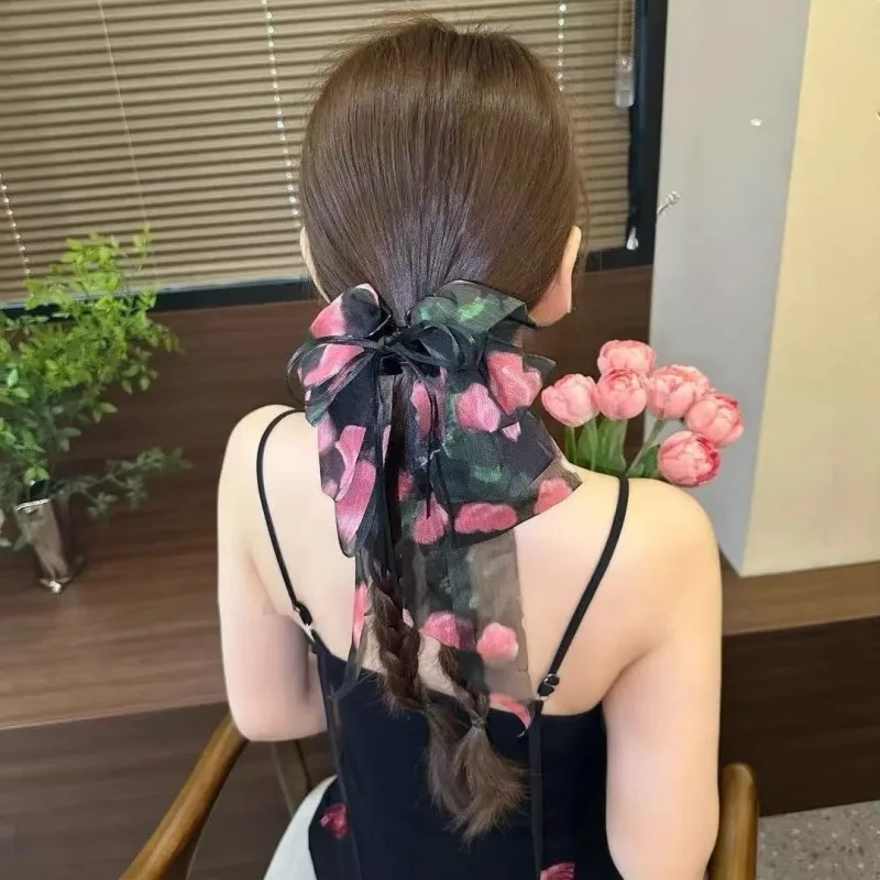 Romantische und hochwertige Atmosphäre, Schleifen-Design-Clip, vielseitiger und eleganter Haarschmuck für Frauen – Detail 5