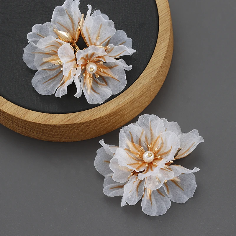 assoonas, F163, Schmuckzubehör, 18k vergoldet, handgefertigt, Blumenform, Anhänger, DIY-Ohrringanhänger, Schmuckherstellung, 6 Stück/Lot – Detail 9