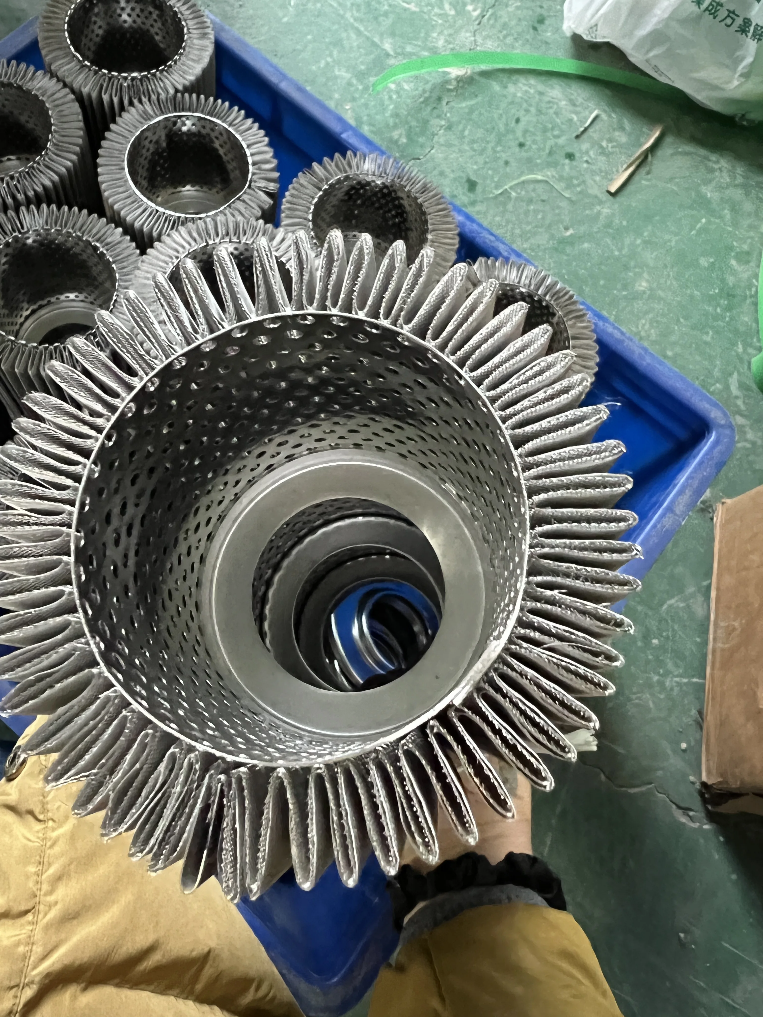 استبدال قطع غيار My Com لضاغط التبريد My Com فلتر زيت الفولاذ المقاوم للصدأ FG214 ESD200 FG214-200