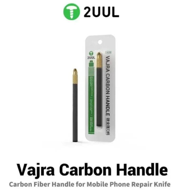 

2UUL DA29 Carbon Handle for Mobile Phone Repair Knife Precision for Electronics PCB CPU Chip IC Repair Hand Tool