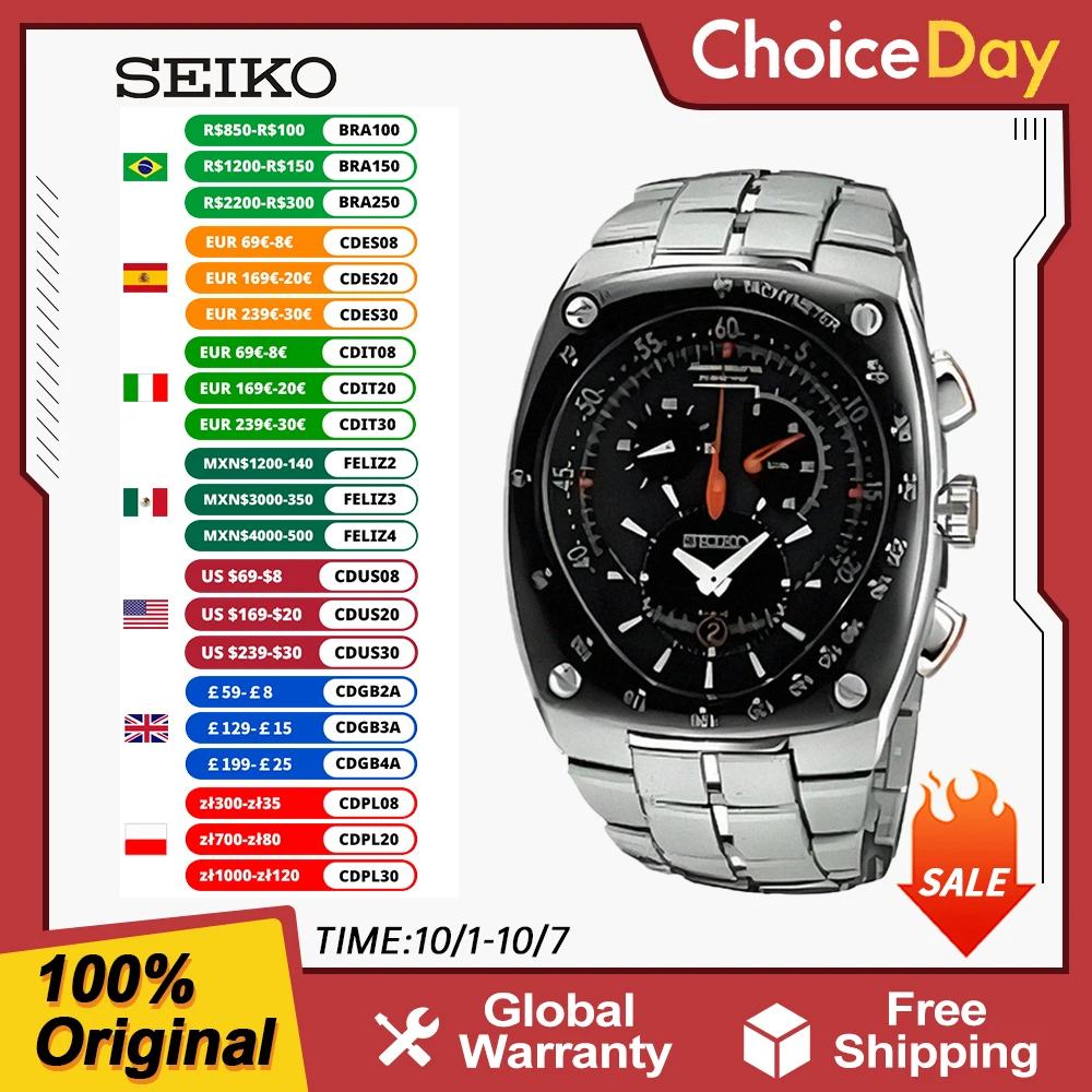 

SEIKO Watch Original Japan Quartz Watches For Men sports watches