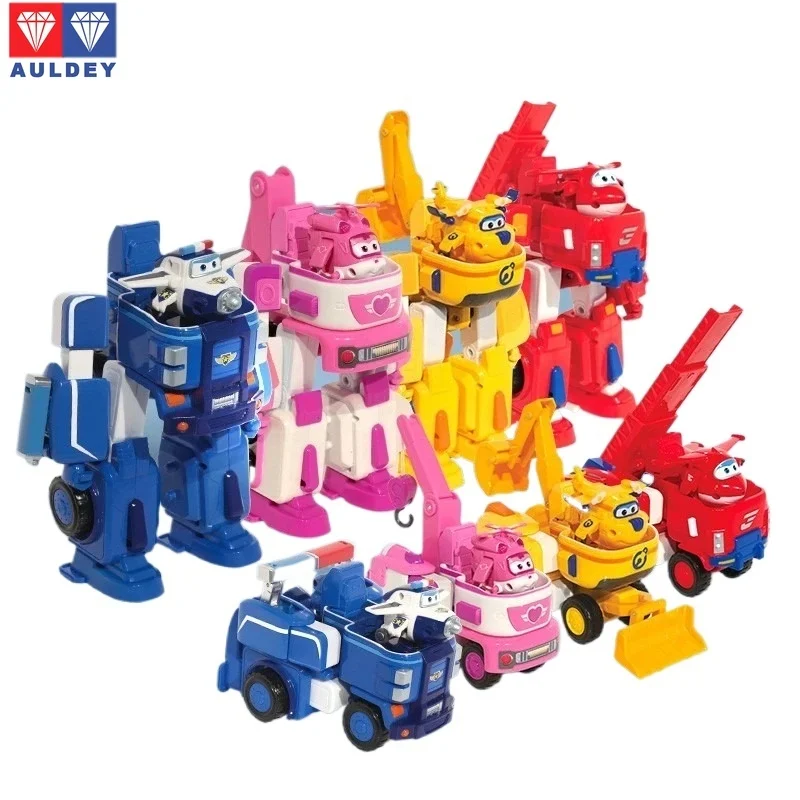 

AULDEY ‌ Подлинная супер крыло Duoduo Millie, комбинированный набор машинок для меха, мобильная фигурка, модель, праздничный подарок