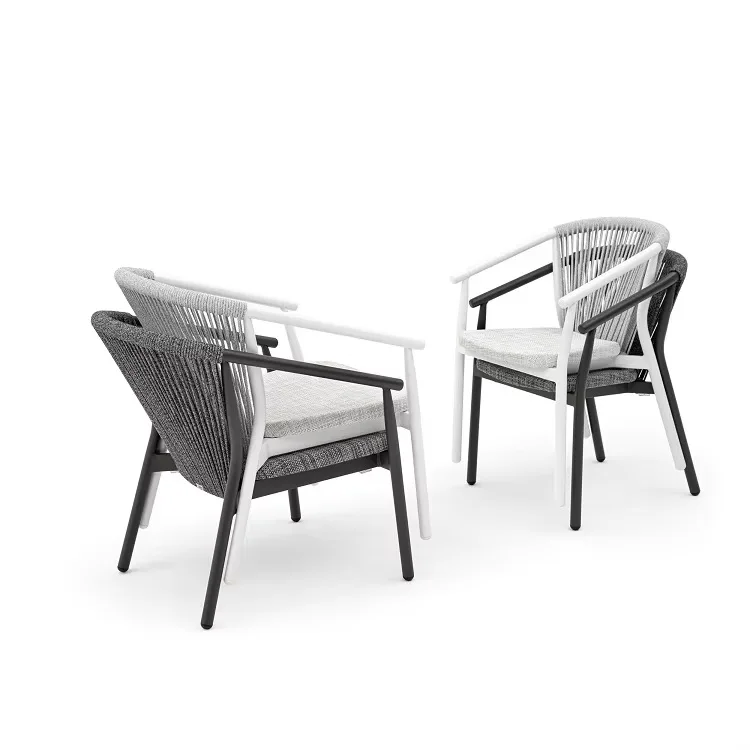 LMM Nordic outdoor sofa courtyard teak rattan sofa combination villa rattan sofa