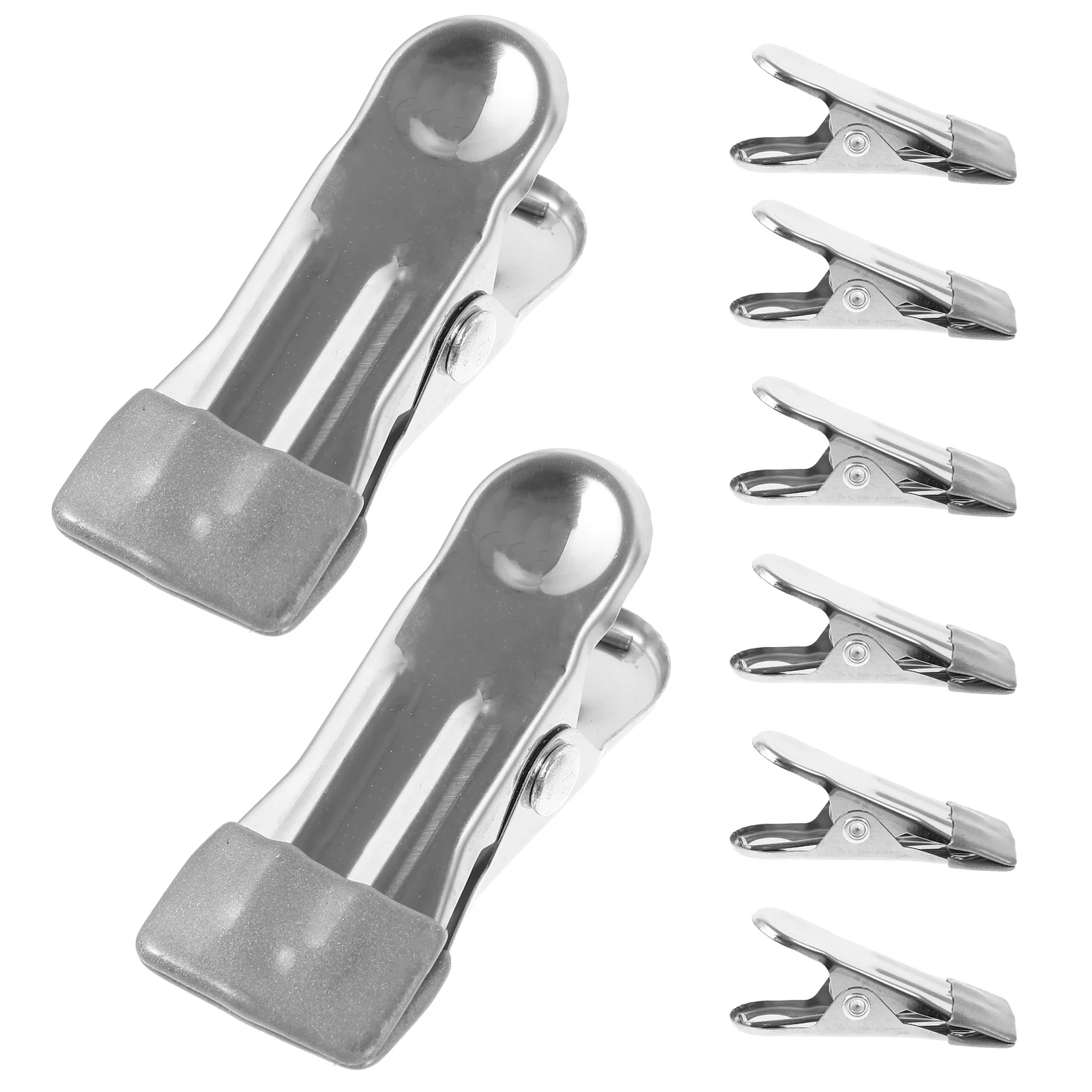 

24Pcs Pool Cover Clips Metal Windproof Clips Winter Swimming Pool Clamps Multipurpose Clothes Fixing Clamps Windproof Clip