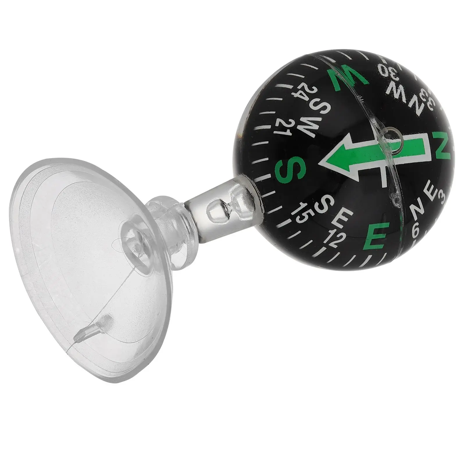 

Car Compass Suction Cup 38mm Portable Plastic Dash Accessories Boat Car Truck High Precision Mini Dashboard Mount Navigation