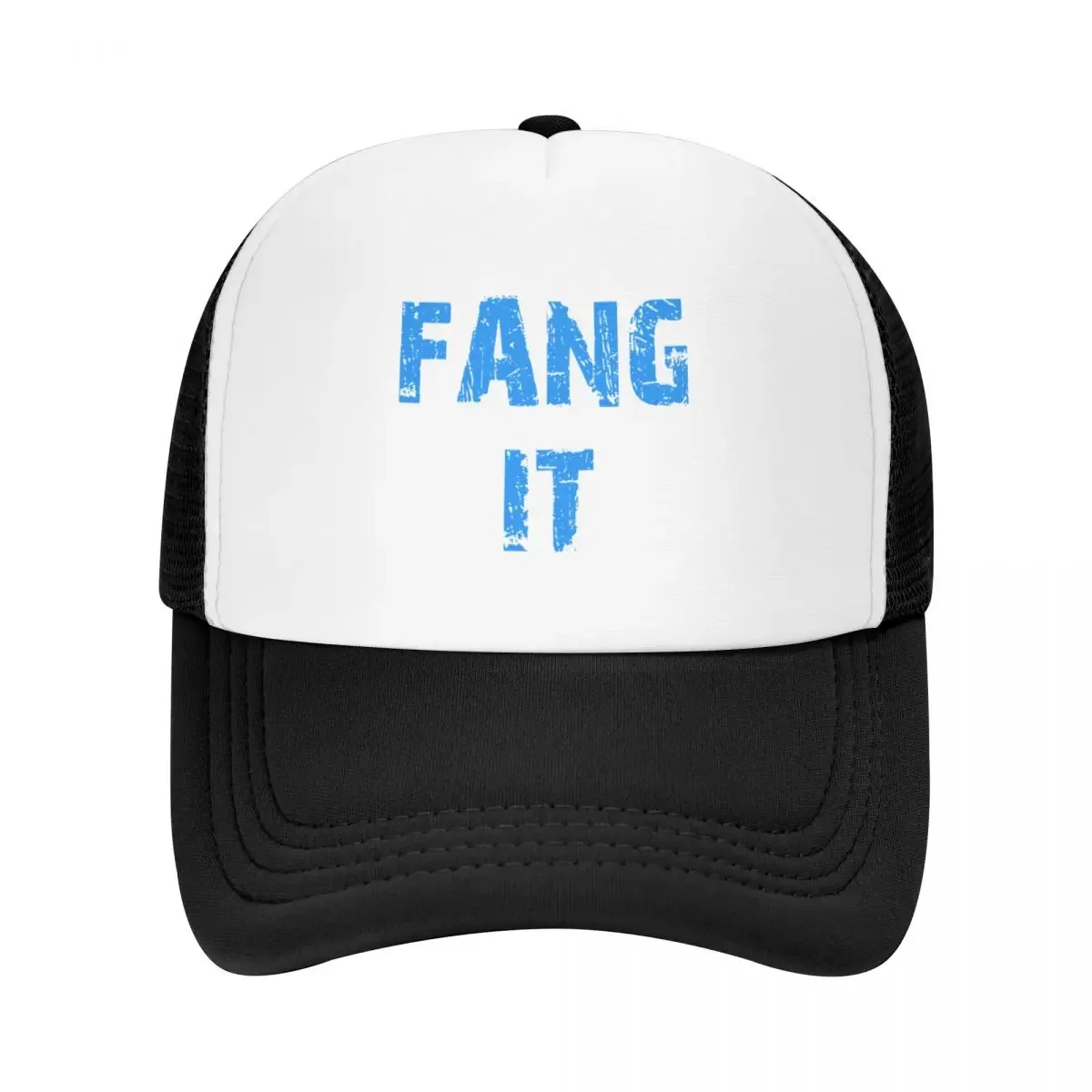 Fang it - ozzy saying - fangit drive fast floor it Baseball Cap Wild Ball Hat party Hat Men's Luxury Women's